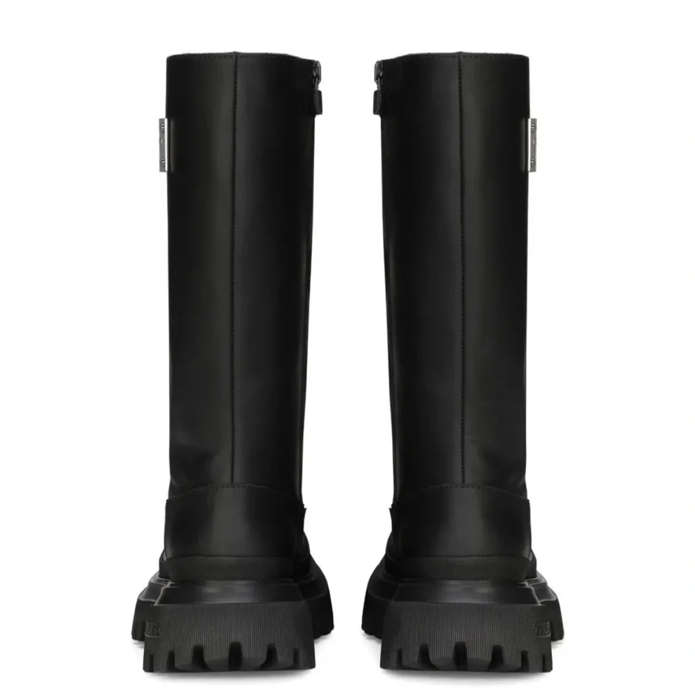 Dolce & Gabbana Black Tall Boots